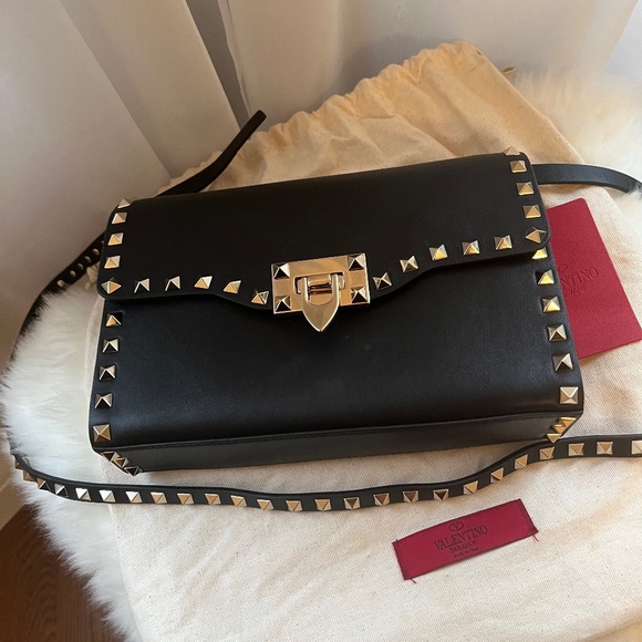 Valentino Garavani Handbags - Vintage Valentino Rockstud Crossbody